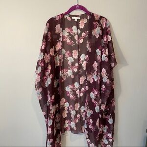American Eagle Floral Kimono